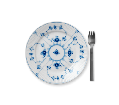 ブルーフルーテッド プレイン プレート 19cm|ロイヤル コペンハーゲン