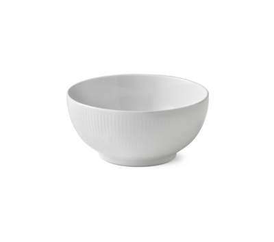 ホワイトフルーテッド ボウル 18cm|ロイヤル コペンハーゲン 公式
