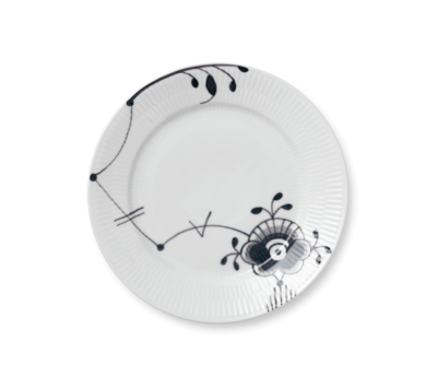 ブラックフルーテッド メガ プレート 22cm|ロイヤル コペンハーゲン