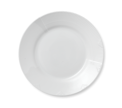 ホワイトエレメンツ プレート 26cm|ロイヤル コペンハーゲン 公式