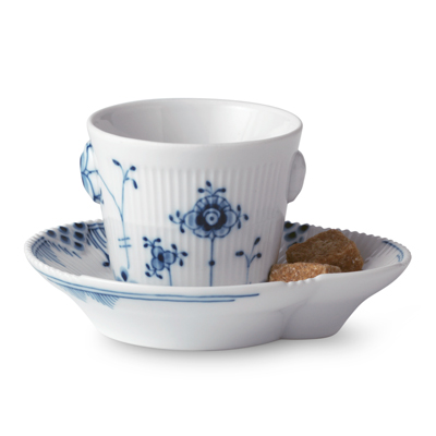 ブルーエレメンツ エスプレッソカップ&ソーサー 100ml|ロイヤル