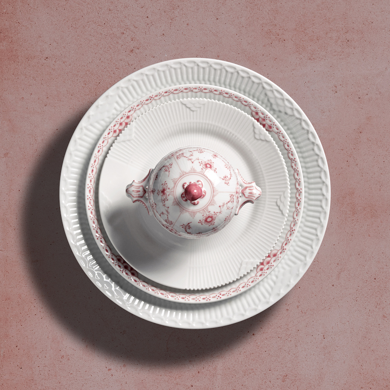 コーラル レース プレート 22cm|ロイヤル コペンハーゲン 公式