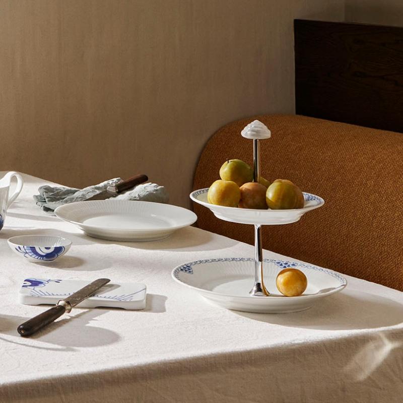 プリンセス デザートスタンド2 段|ロイヤル コペンハーゲン 公式