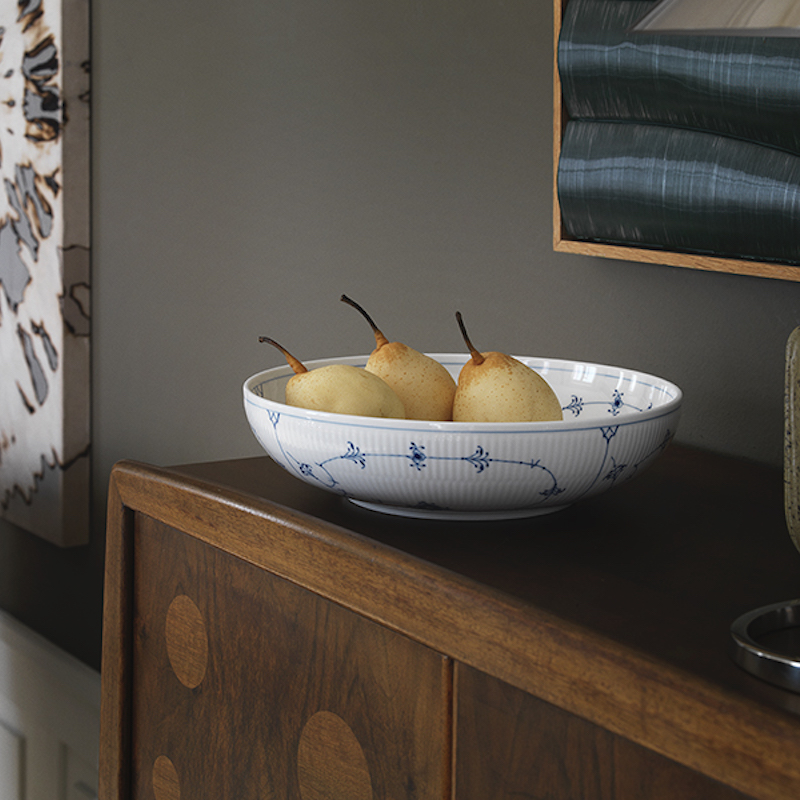 ブルーフルーテッド プレイン ボウル 28cm|ロイヤル コペンハーゲン