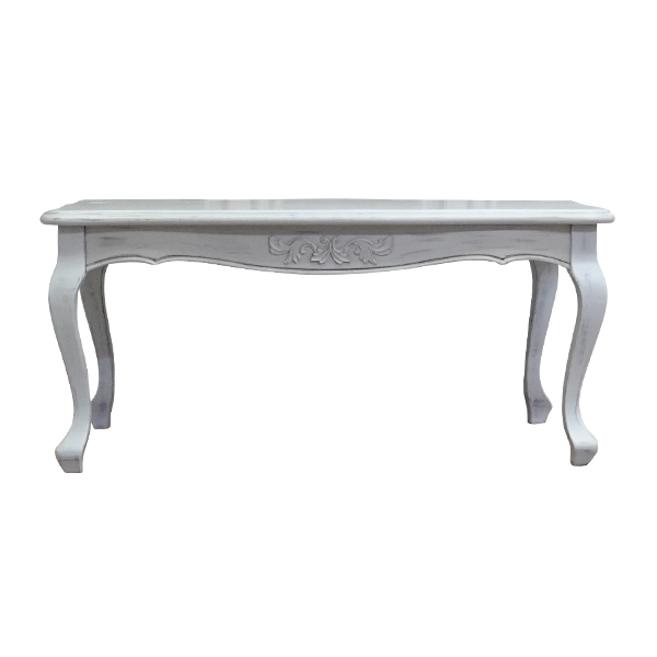 アンティークグレーロココ調ローテーブル（E2024-C-72） | ソファ専門