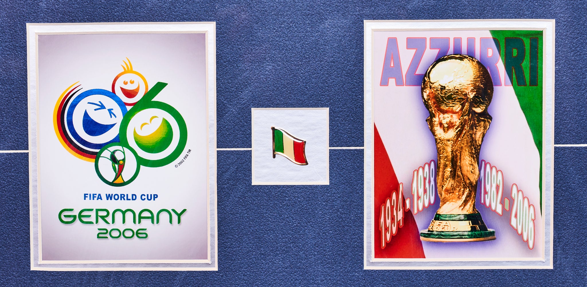 FIFA World Cup Champions 2006, Italy, Framed Team Picture