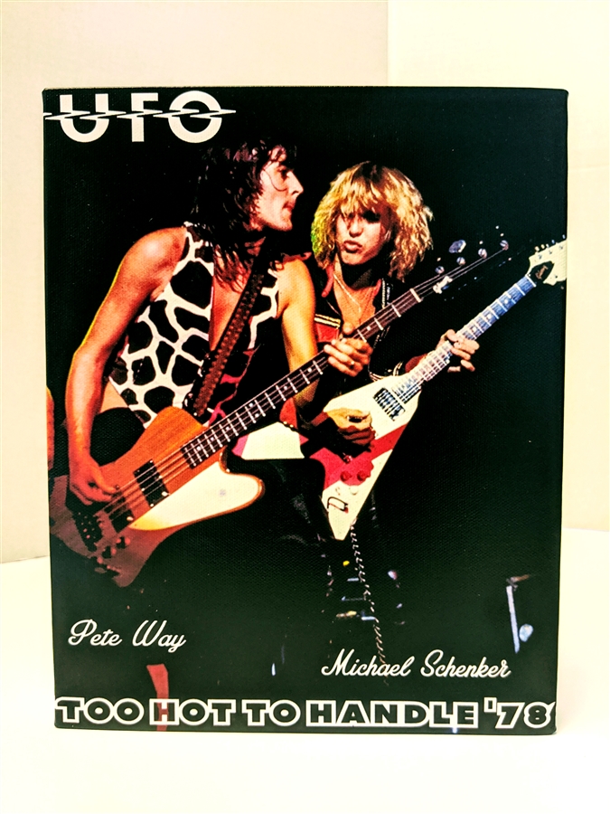 UFO Pete Way & Michael Schenker 1978 8x10 canvas print wall art