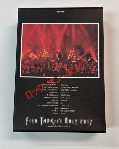 BUCK-TICK DVD+2CD FISH TANKer's ONLY 2017 | 音楽資料専門店 ロック