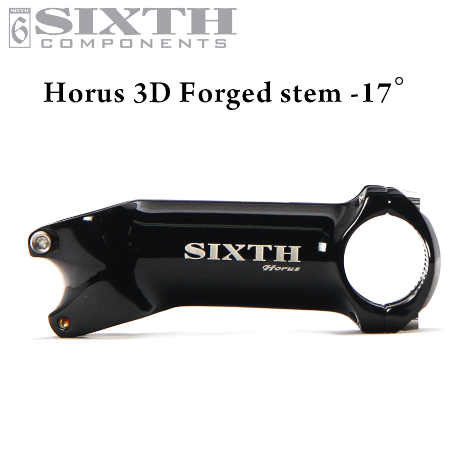 SIXTH Componentsのポリッシュブラックステム ROCKBIKES｜オーダー