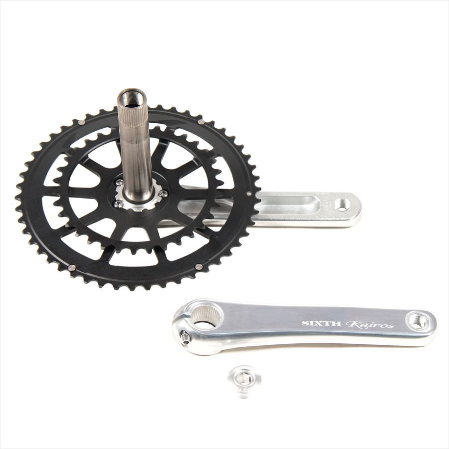 SIXTH Componentsの2ピースダイレクトダブルクランク ROCKBIKES