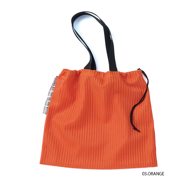 WEEKEND(ER) レトロストライプメッシュトートバッグ 79134