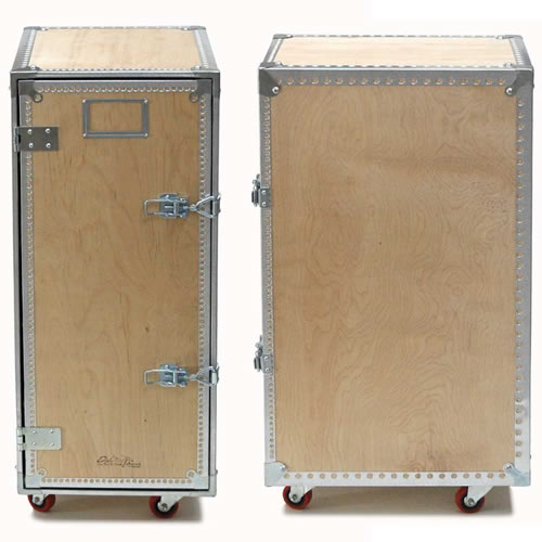 DULTON】Wooden cabinet w/castors 4layers (キャスター付き木製