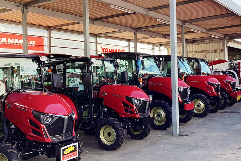 茨城県 中古 農業機械 トラクター コンバイン ヤンマー代理店 株式会社
