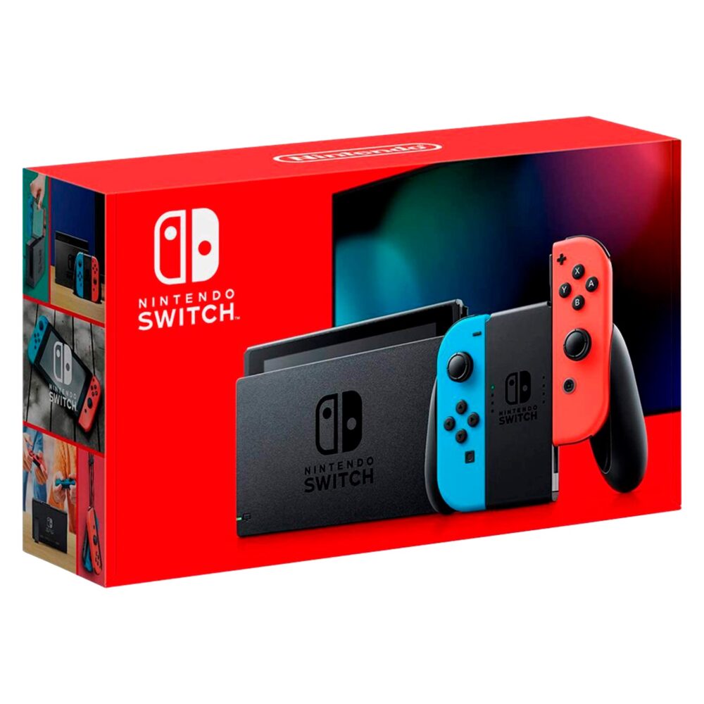 Console Nintendo Switch HAD-S-KABAH 32GB Vermelho/Neon Japan