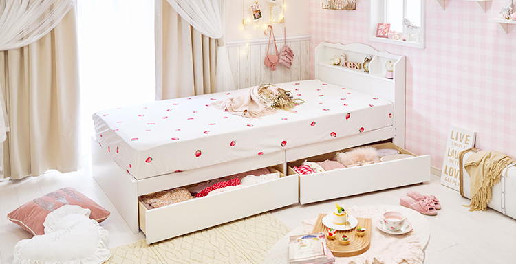 ベッドの通販｜ロマプリ（ロマンティックプリンセス）