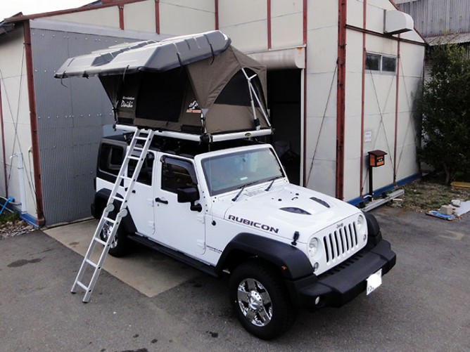 イージーキャンパー レボリューション｜ルーフテント「イージー