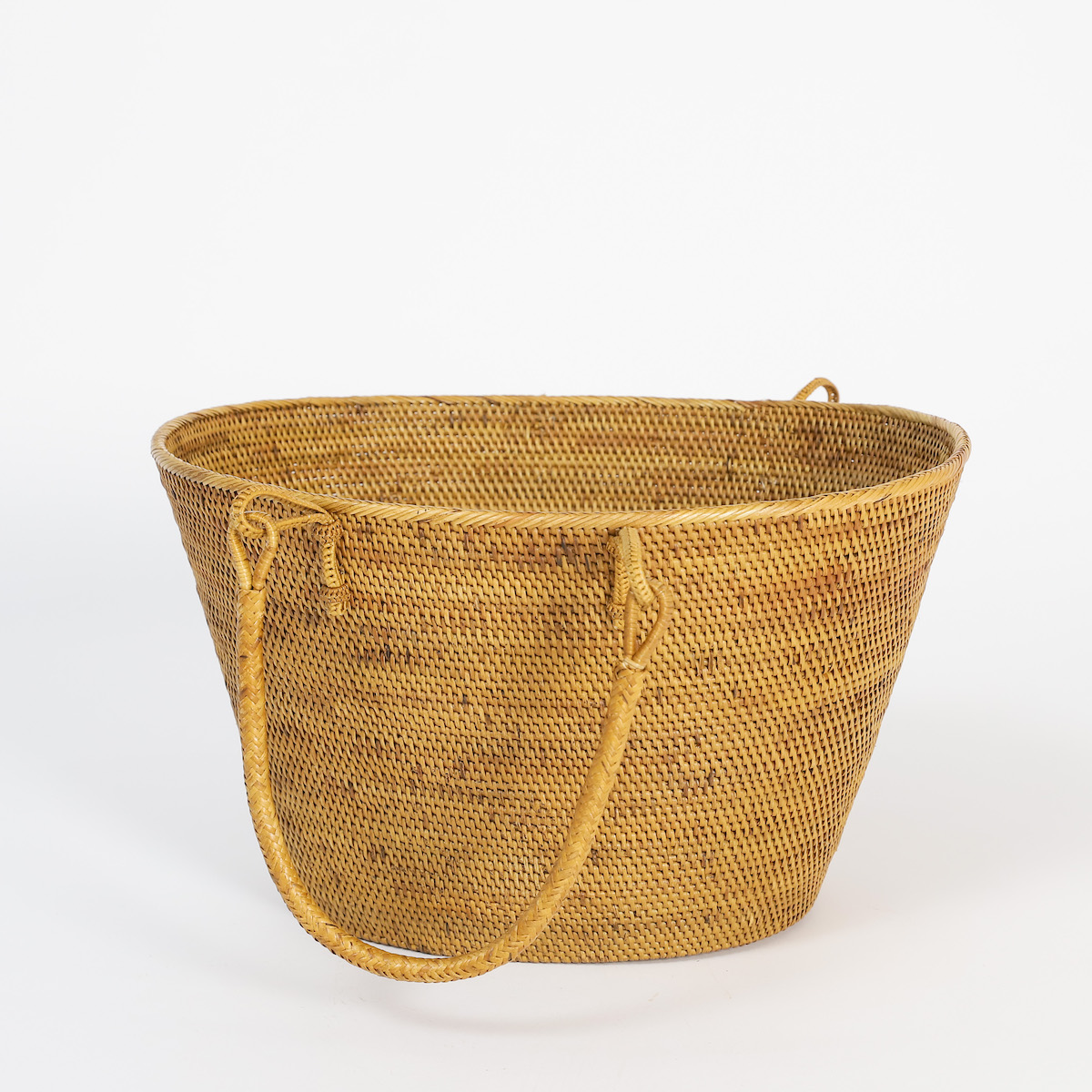 レトロ買物籠 Lサイズ (PNC147) Rosily(ロージリー) バリ島 アタ