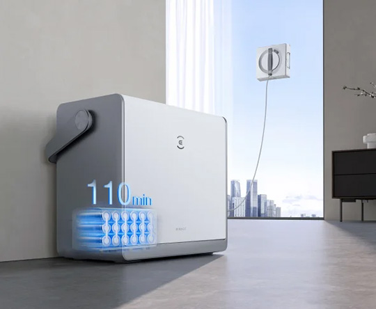 窓用掃除ロボット WINBOT W2 OMNI｜リ・プロダクツのおそうじレンタル