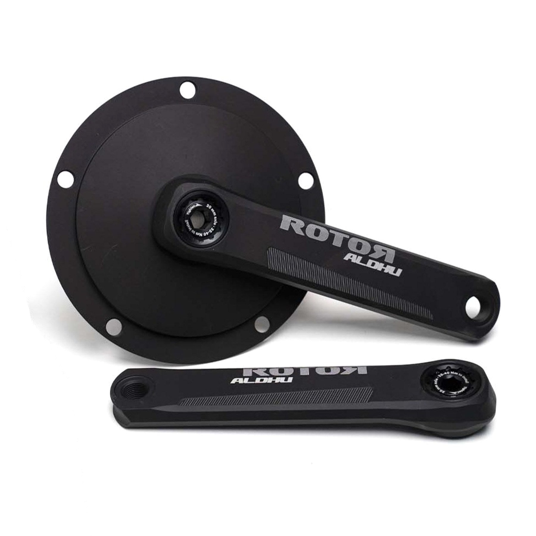 Rotor ALDHU Track crank arms, spider & axle | Retrogression