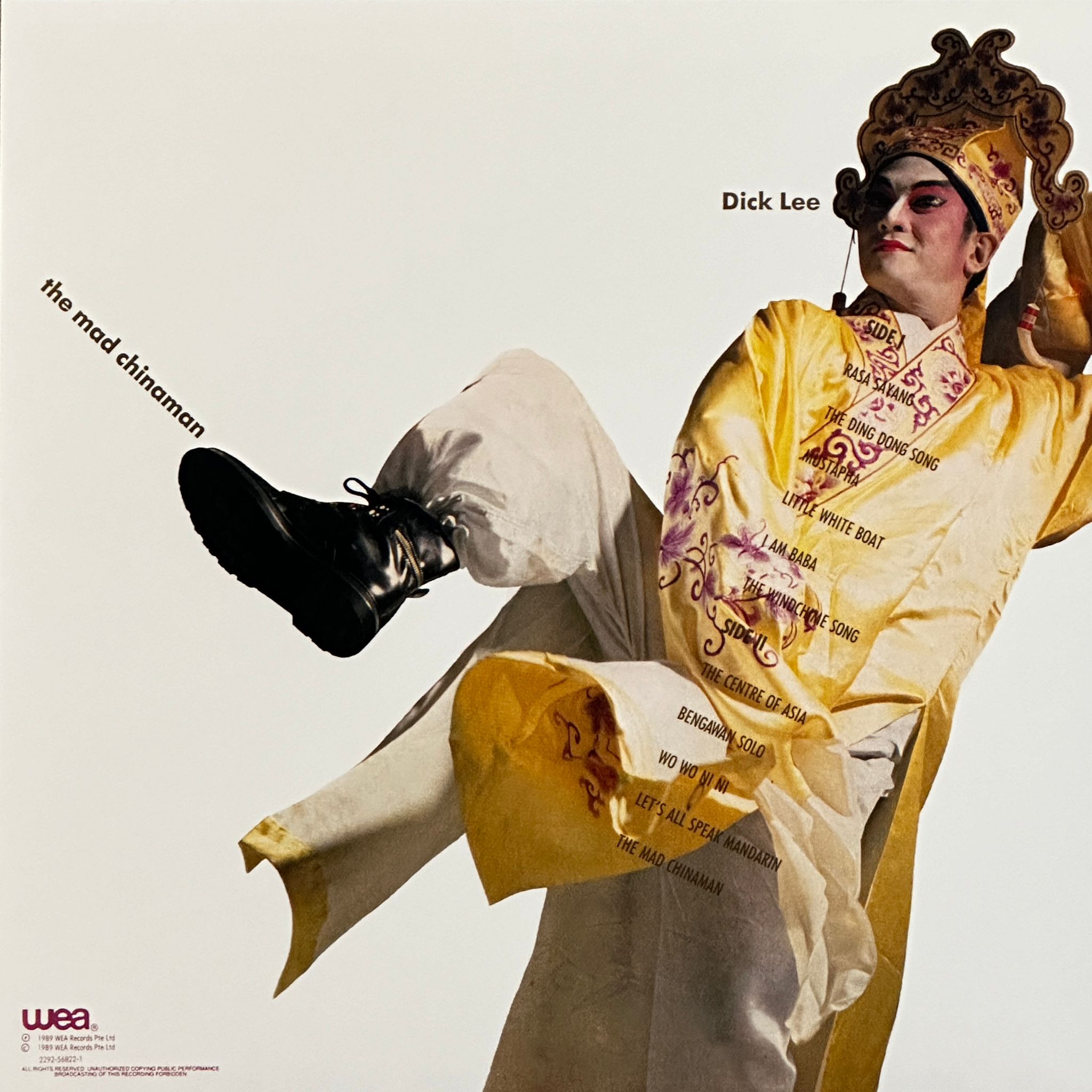 Dick Lee – The Mad Chinaman (Exclusive Glam Gold Vinyl LP