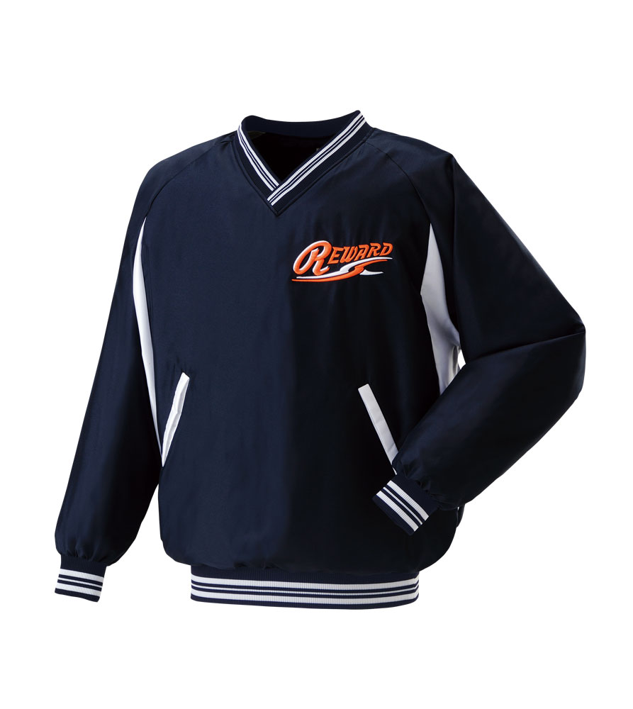 横浜 REWARD グランドコート スタジャンタイプ リブライン 三角タグ