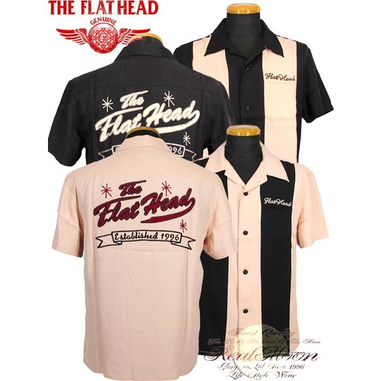 FSRO003S フラットヘッド FLAT HEAD BOWLING SHIRT 