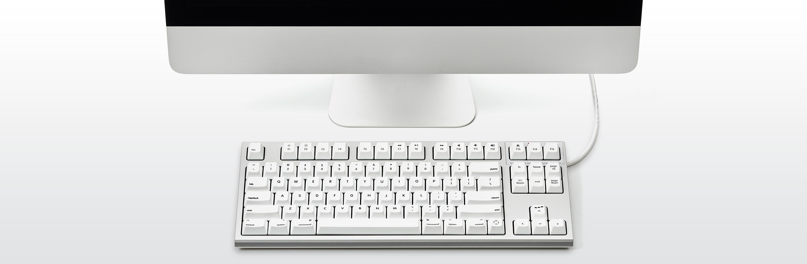 Products - REALFORCE TKL SA for Mac / R2TLSA-US3M-WH | REALFORCE