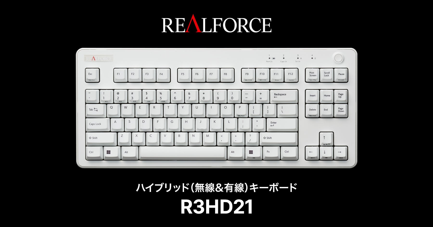 Products - R3 KEYBOARD / R3HD21 | REALFORCE | Premium Keyboard