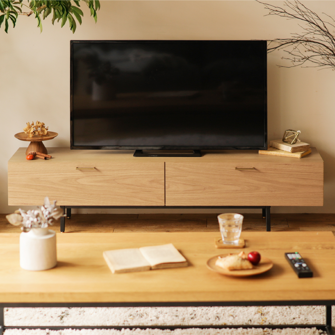 TVボード WIRY／NA 幅150cmタイプ ｜家具・インテリア通販 Re:CENO(リセノ)