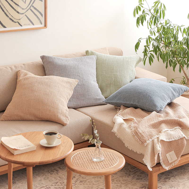 コットンクッションカバー elvang Thyme ｜家具・インテリア通販 Re