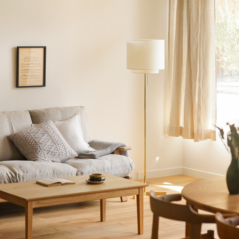 フロアライト Brass＆Layered ｜家具・インテリア通販 Re:CENO(リセノ)