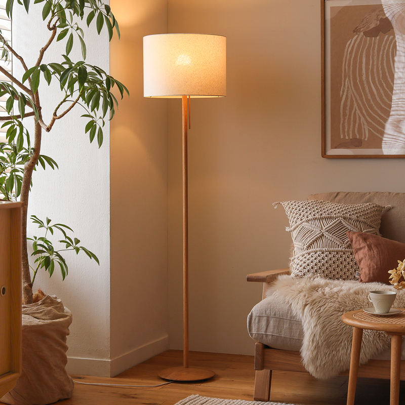 フロアライト Oak＆LinenMix ｜家具・インテリア通販 Re:CENO(リセノ)