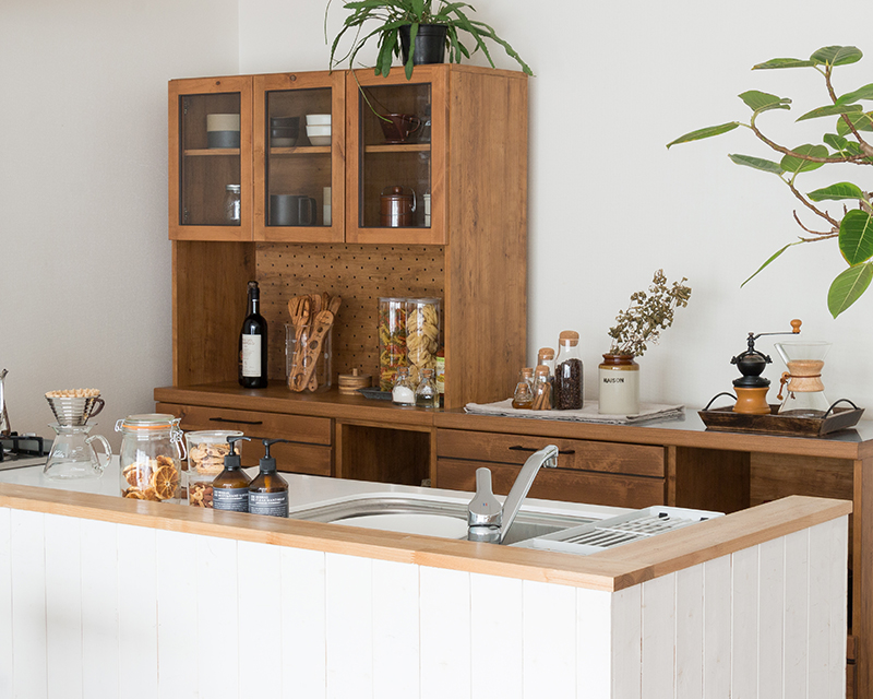 LINA 105キッチンボード ｜家具・インテリア通販 Re:CENO(リセノ)