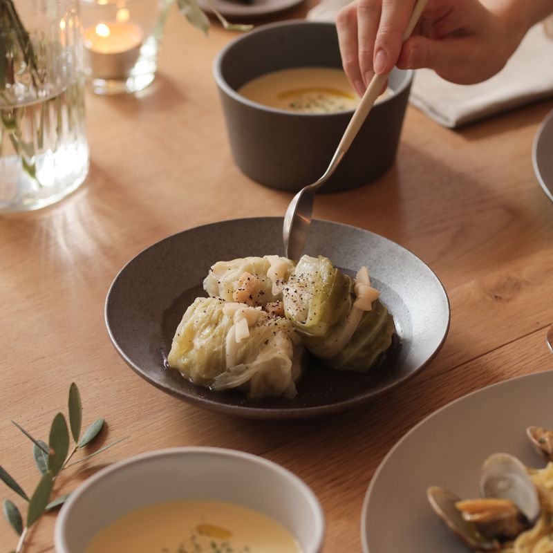 SyuRo 炻器 Deep Plate ｜家具・インテリア通販 Re:CENO(リセノ)