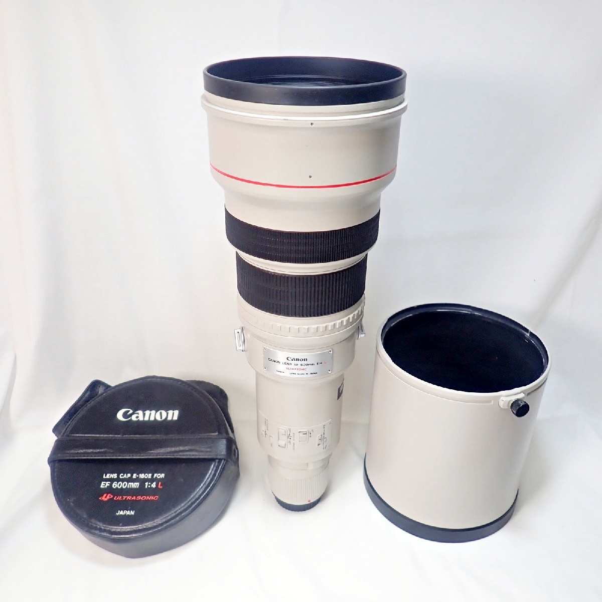 望遠レンズ CANON LENS EF 600mm 1:4 L ULTRASONICを譲っていただき