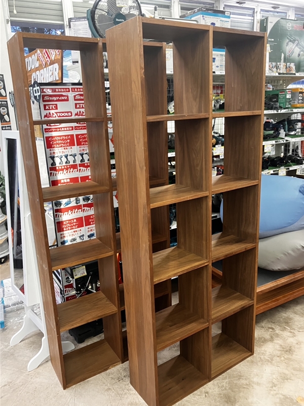 今回は【無印良品 スタッキングシェルフ ウォールナット セット 5段X2