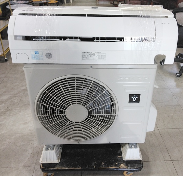 SHARP ルームエアコン AY-N22TD 2021年製 リモコン付き 買取致しました