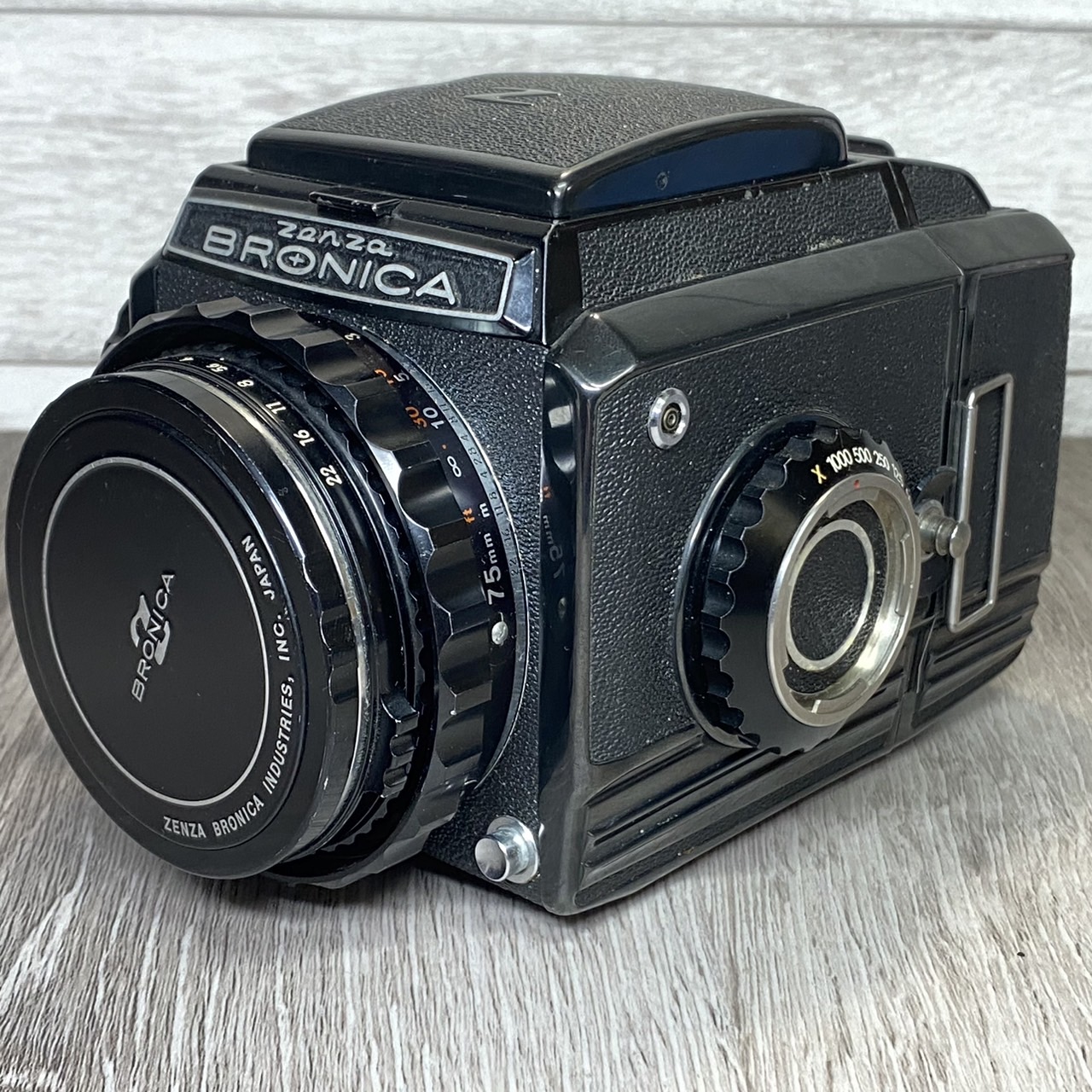 ZENZA BRONICA】ゼンザブロニカ 1:2.8 f=75㎜ 中判カメラ の買取価格を