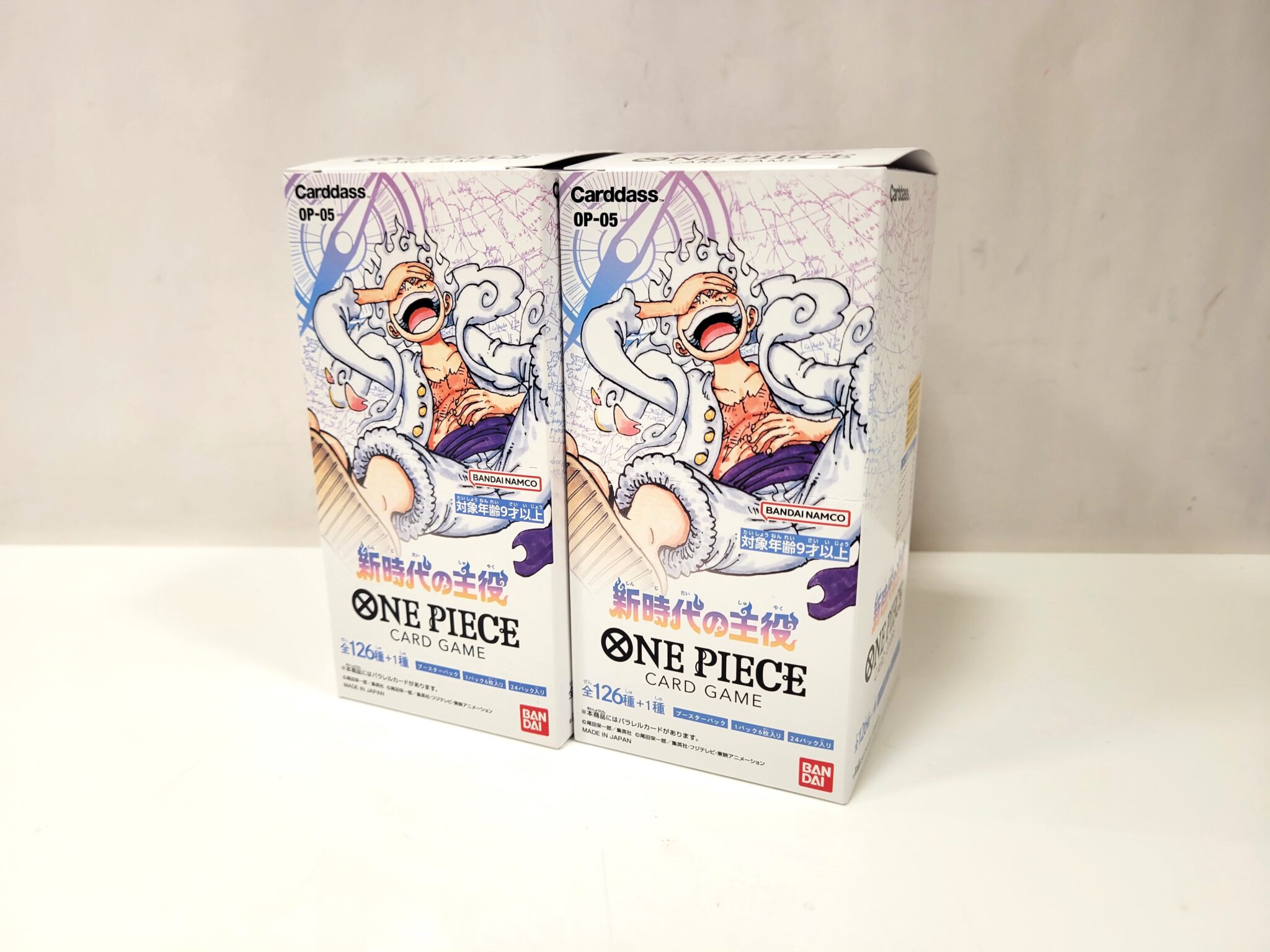 新時代の主役 ワンピースカードゲームを1BOXをお買取りしました