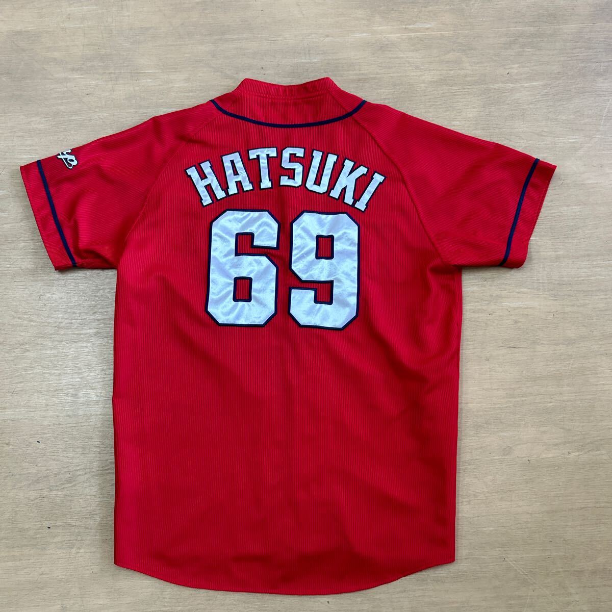 広島東洋カープ #69 羽月 隆太郎 選手 ハイクオリティユニフォーム O