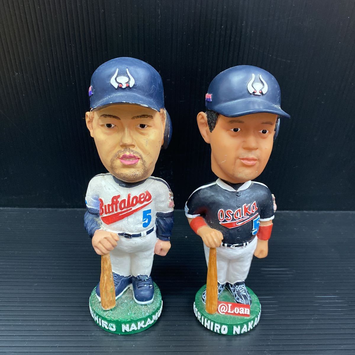 近鉄バファローズ☆中村紀洋選手☆バブルヘッド人形 - リサイクル