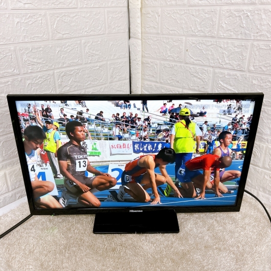 ハイセンス JQ10773 一人暮らし単身用テレビ 24型 K092215