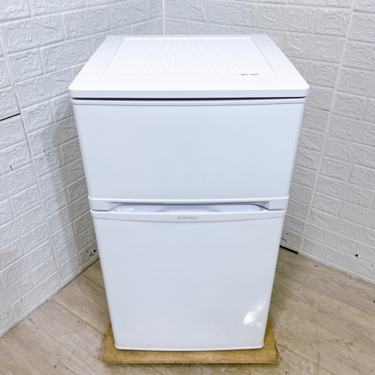 ELSONIC 冷蔵庫 一人暮らし 2ドア 小型 2023年製83L T エルソニック