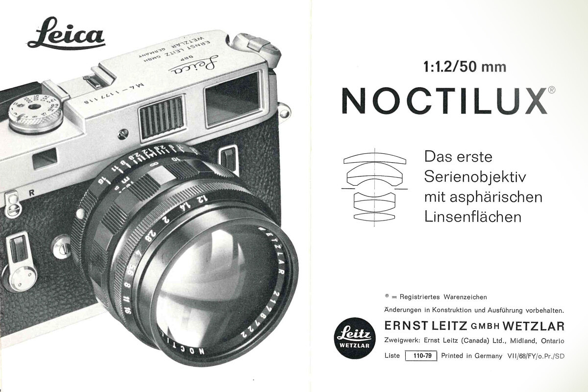 Leica Noctilux-M 50mm f/1.2 ASPH - An Icon Returns | Red Dot Forum