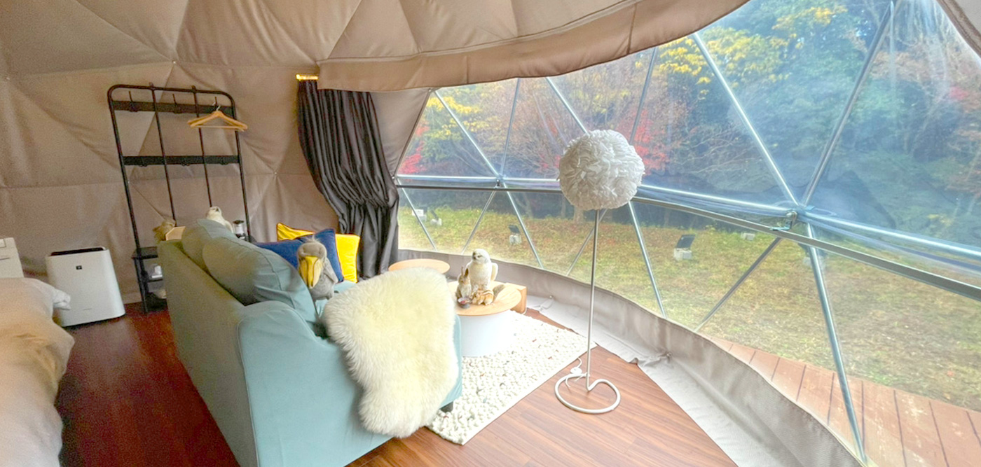 ドームテント | 山口県 アウトドア・レジャー施設「レドンド秋吉台