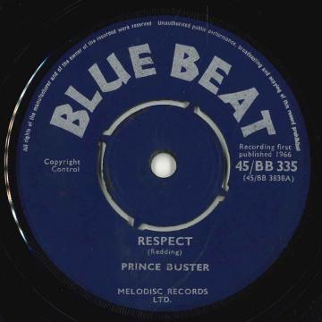 ReggaeCollector.com - Prince Buster - Respect (Blue Beat UK)