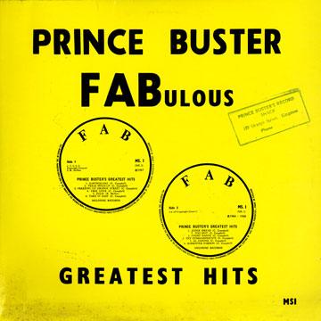 Prince Buster - Fabulous Greatest Hits(LP レコード) - レゲエ