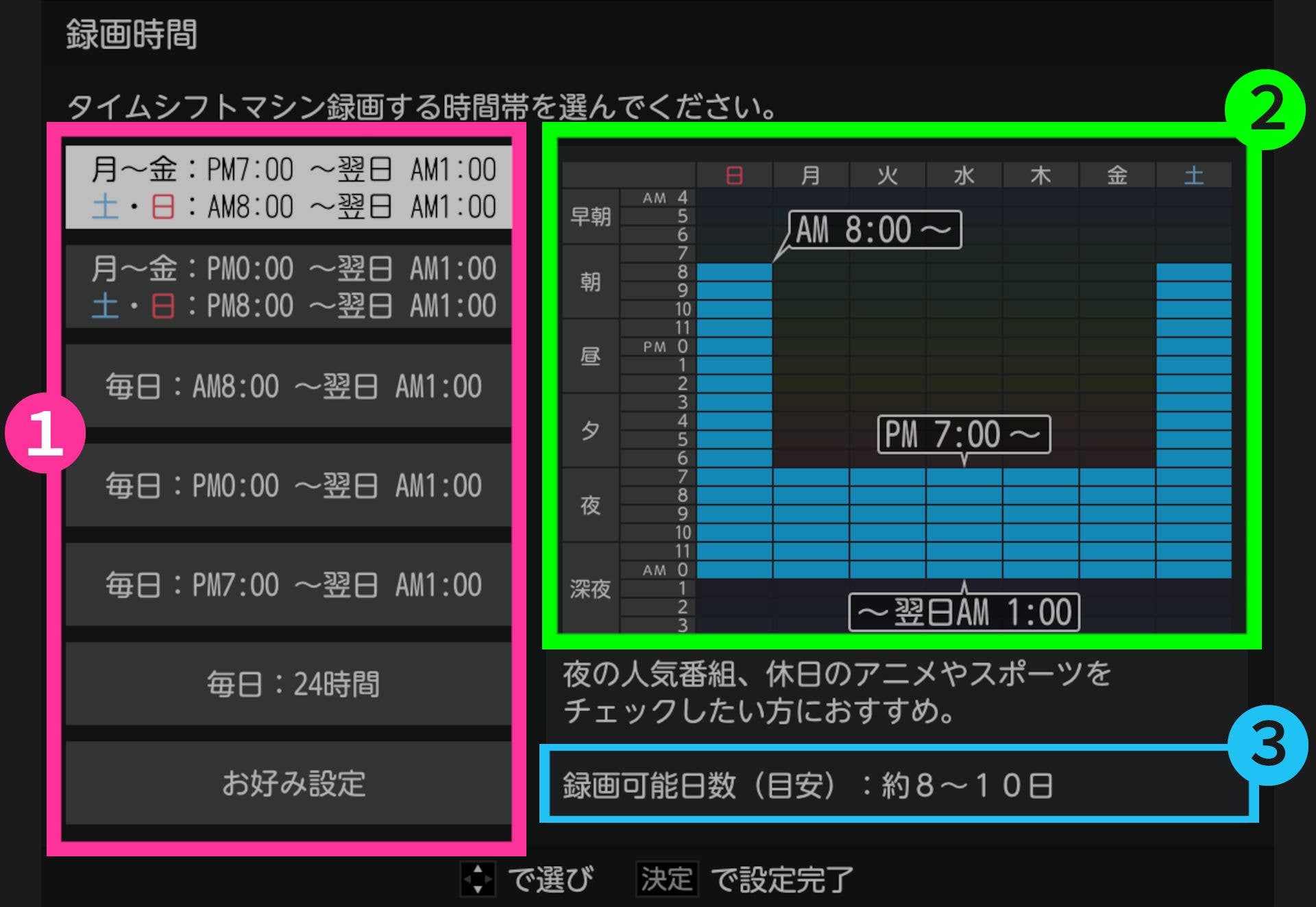 TV&PC 録画機能 タイムシフトマシン：ZX1 series ZX1R｜REGZA<レグザ>