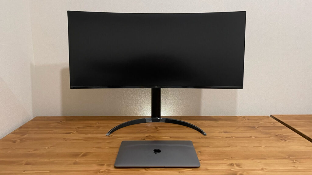 LG新製品の34インチ曲面型ウルトラワイドモニター（34WP85CN-B）購入