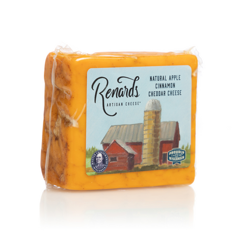Apple Cinnamon Cheddar Cheese – Renard's Cheese